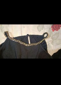 Woman black bodycon dress XL size