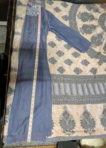 Stylish Blue Cotton Kurta