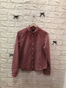 Stylish, Japanese brand rust colour. Shirt