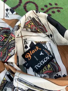 Authentic Designer Shirt ( Black Poison) Vintage
