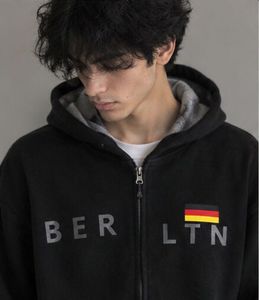 Black zipup Hoodie