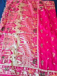Beautiful Pink Ethnic Saree
