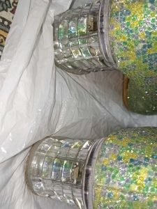 Sparkly Green Glitter heels