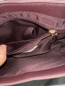 H&amp;M wine-maroon shoulder bag