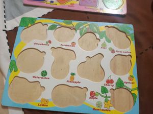 Premium quality Wooden Fruit Puzzle for Kids