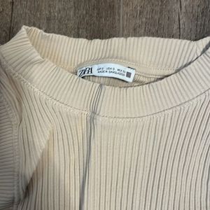 ZARA RIPPED TANK TOP