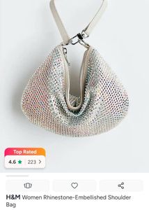 Sparkling Rhinestone Shoulder Bag