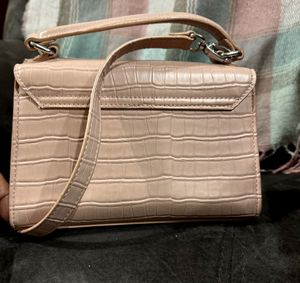 Original Harrods, Mini Brent Croc Embossed Bag