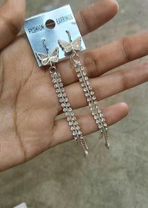 Stunning Butterfly Dangle Earrings