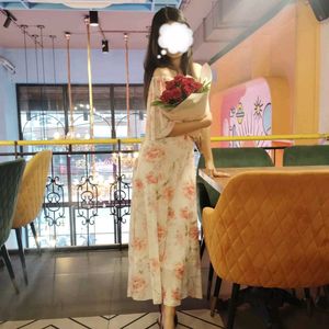 Floral Off-Shoulder Maxi Dress