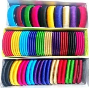 SilkThread Bangles (70 Pics) 10 Pairs
