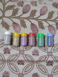 Loose Glitter For Crafts- Set Of 6
