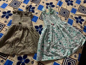 Cute Smocked Dresses - Set of 2