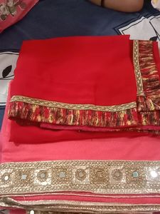 Used Saree Bt Wearing 2 To 3 Time Only