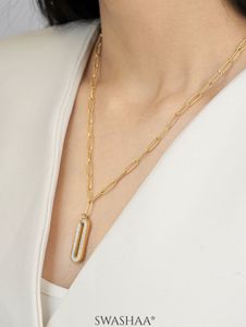 18K Gold Plated Link Necklace