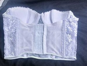 Lilac Lace Corset Top