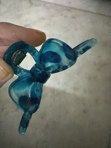 Blue Butterfly Hair Claw Clip