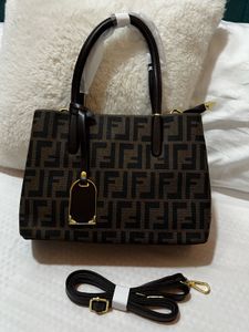 Fendi inspired Stylish Brown Monogram Handbag