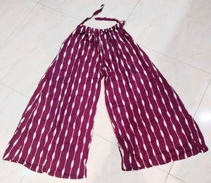 Boho Wide Leg Palazzo Pants✨
