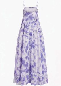 ⁠♡ Soft girl aesthetic tie dye dress for Summers ♡