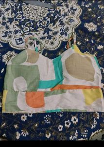 Abstract Print Ethnic Co-ord Set