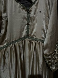 Elegant Ethnic Goldenish Gown