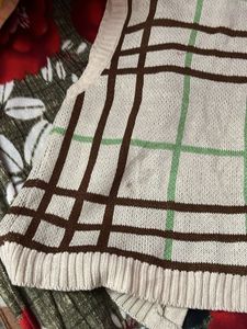 Vintage Plaid Sweater Vest