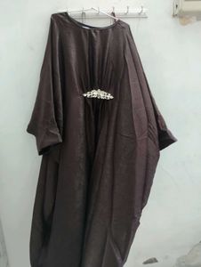 Elegant Brown Ethnic Gown
