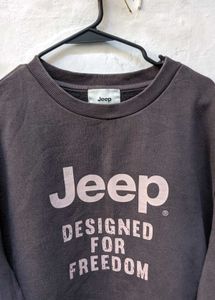 Jeep Graphic Print Crewneck Sweatshirt