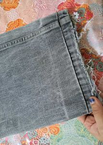 Gray Denim Jeans