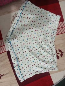 Cute Print Pajama Shorts