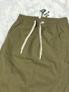 OLIVE MIDI SKIRT