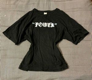 Urbanic Black "POWER" Graphic T-Shirt
