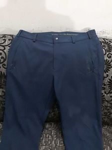 Men's Navy Blue Casual Pants