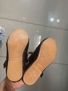 Sparkly Black Mary Jane Shoes