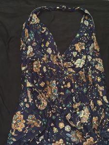 Floral Halter Neck Top
