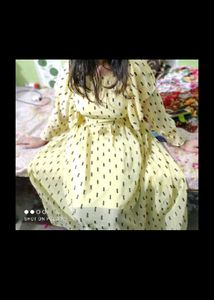 Chiffon Polka Dot Dress