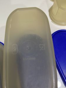 Set of 4 Clear Food Storage Containers