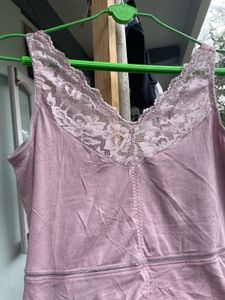 Lace Trim Camisole Slip