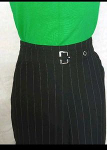 Green Top &amp; Striped Pants Set fixed price