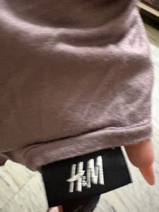 H&amp;M Taupe Layered Ruffle Sleeveless Top