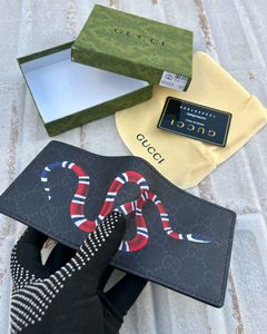 Gucci Snake Wallet -  FOR MENS WITH BOX