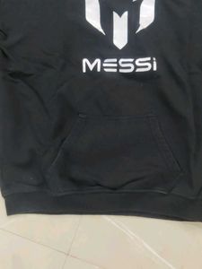 Messi Graphic Hoodie Black colour