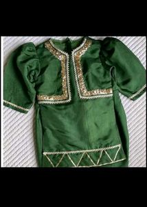Green Ethnic Clothing Set