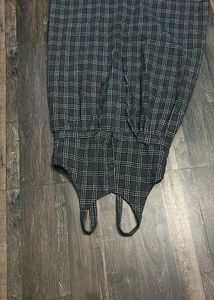 Plaid Jumpsuit