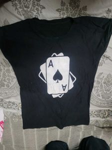 Black Ace of Spades T-Shirt