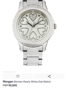 White woman watch