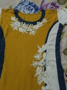 Mustard Kurti