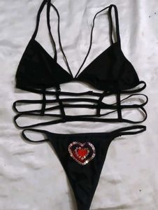 Stylish Black Bikini Set