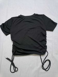 ZARA Drawstring Top